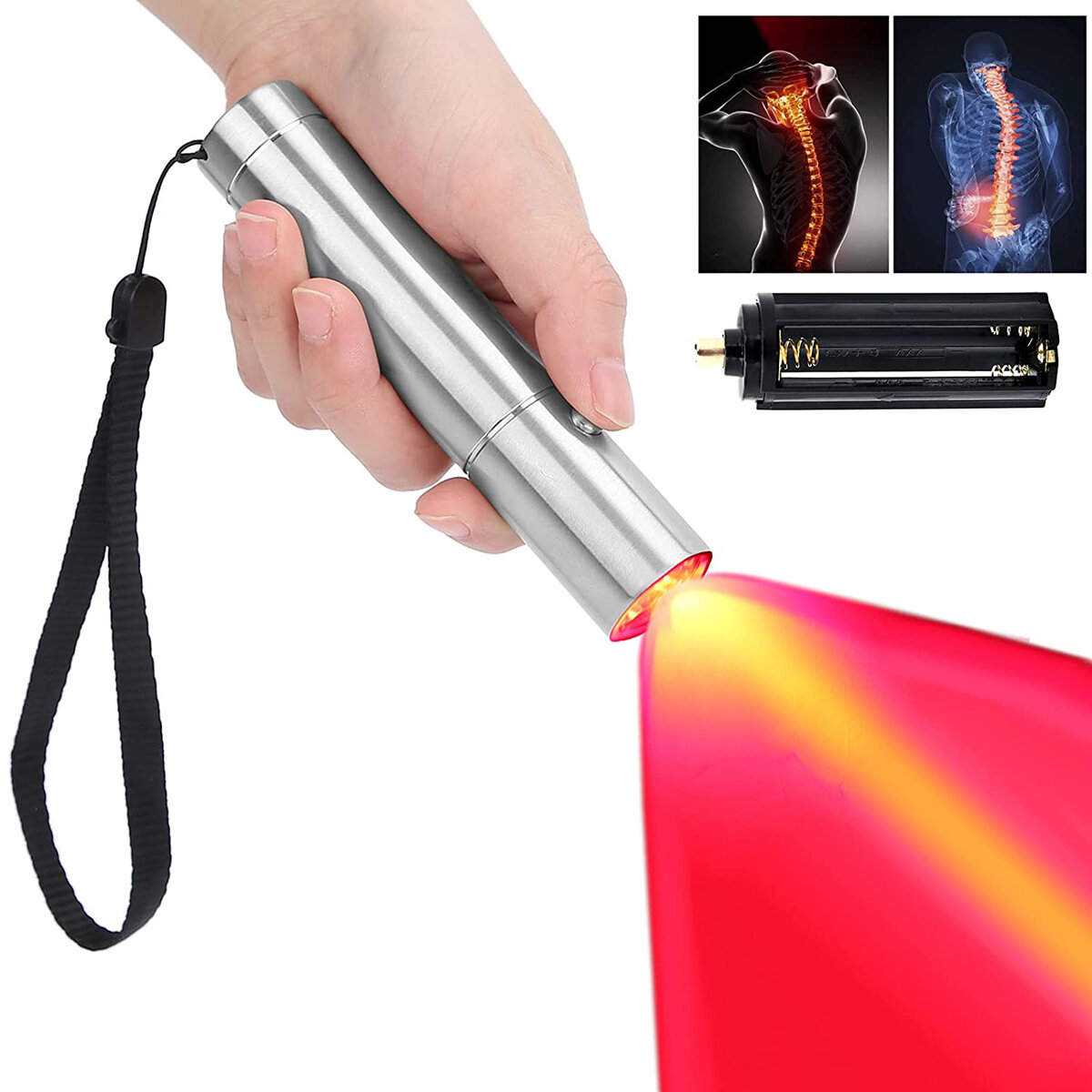 Red Light Therapy Lamp Device 660nm 850nm Infrared Light Therapy for Pain