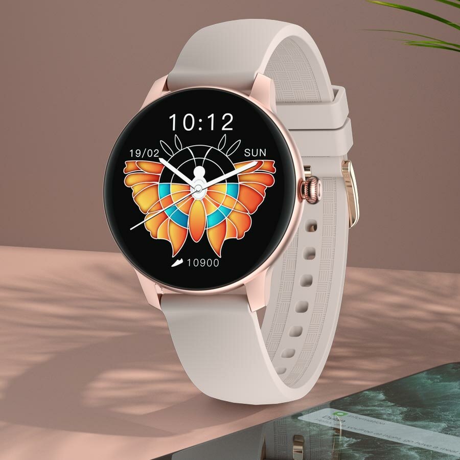 [Dynamic UI Display] IMILAB W11 2.5D Curved Screen Heart Rate Blood Oxygen Monitoring Female Menstrual Cycle Fitness Tra
