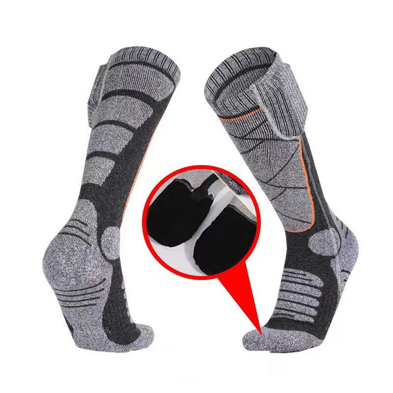 

1Pair Winter Warm Electric Heated Socks Thermal Socks 3 Modes Adjustable Temperature Elastic Comfortable Electric Warm S