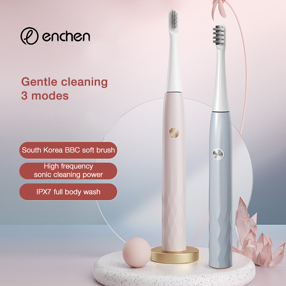 Enchen T501 Electric Toothbrush High-frequency Vibration Three Cleaning Modes Electric Toothbrush Lo