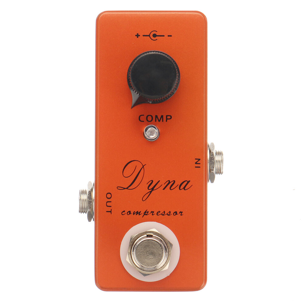 MOSKY Dynas Compressor Effectpedaal voor elektrische gitaar Mini enkel effect met True Bypass