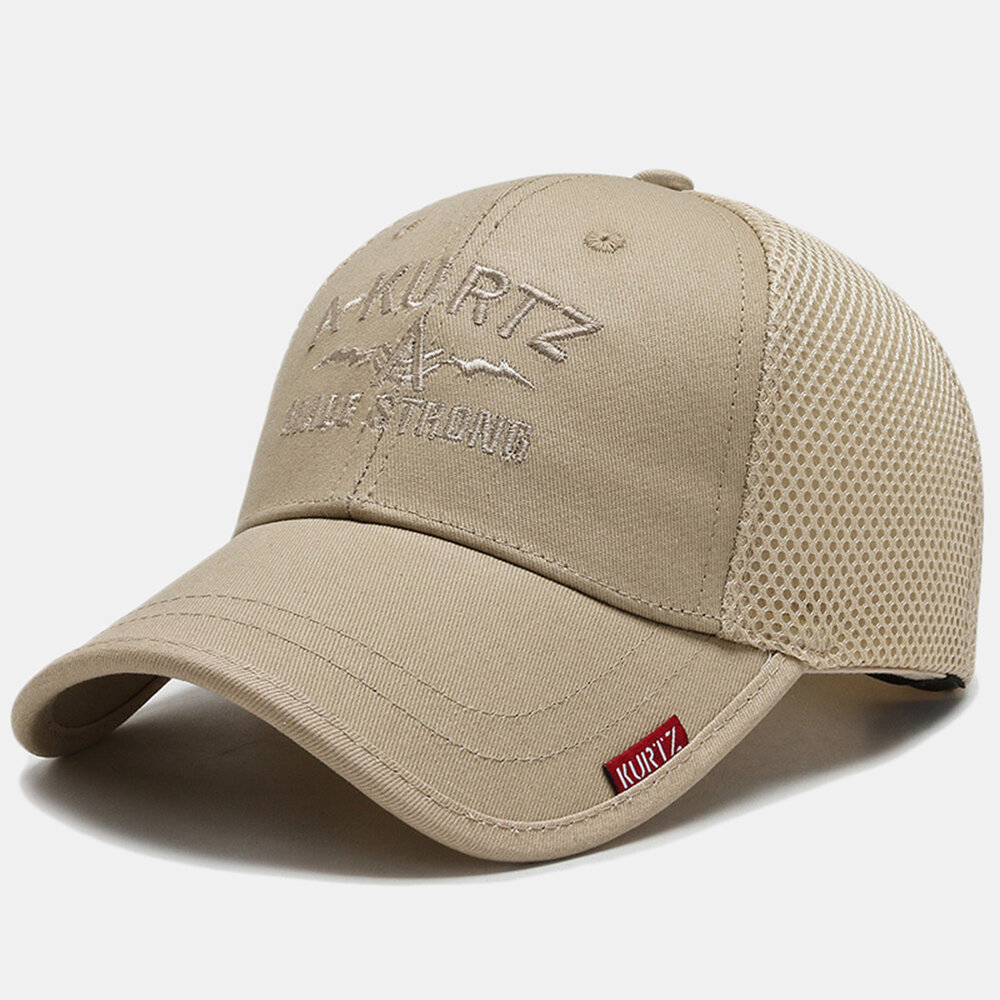 Unisex Mesh Baseball Cap Casual Outdoor Sun Hat