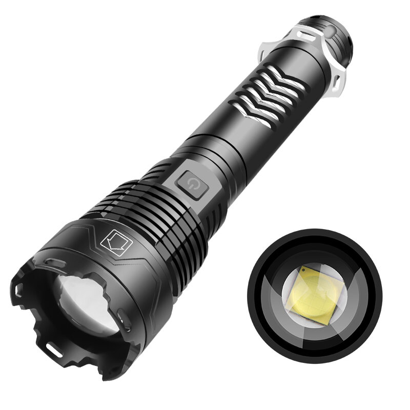 

XANES 2800A/2800B XHP160 5000lm/3000lm Zoomable 18650 26650 Flashlight USB Rechargeable Focus Adjustable LED Torch