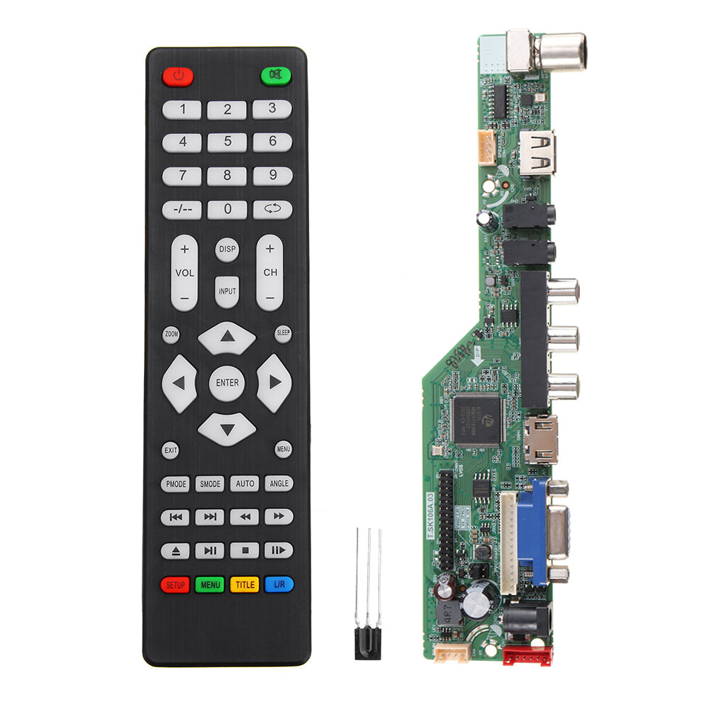 Geekcreit? T.SK105A.03 Universele LCD TV Controller Driver Board PC/VGA/HD/USB Interface