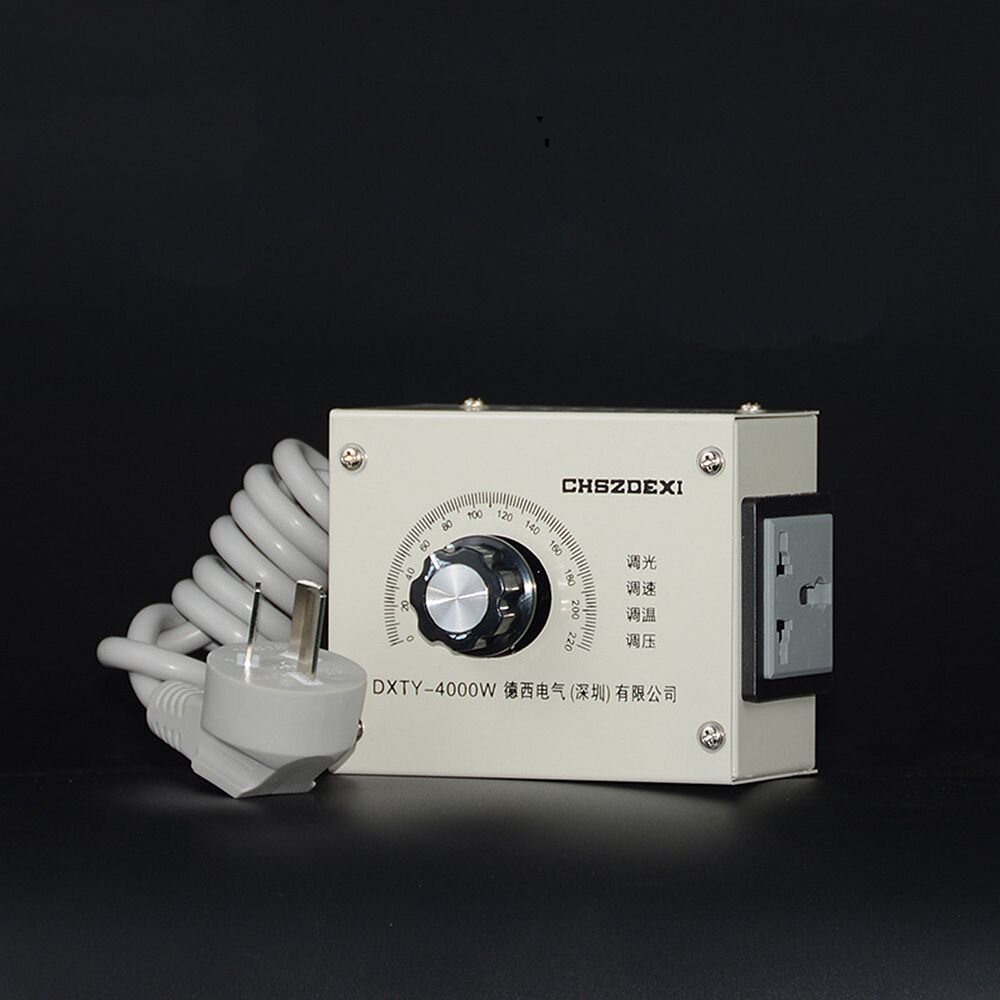 DXTY-4000W Snelheidsregelaar met schakelaar Temperatuur Drukvertraging Variabele snelheid Ventilator