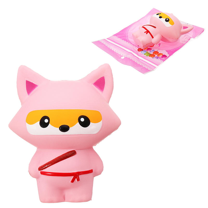 komfort deadlock brydning Squishy Pink Fox Soft Toy 13.5CM Slow Rising With Packaging Collection Gift  Bag Sale - Banggood USA sold out-arrival notice
