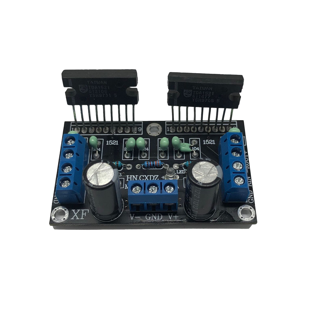 TDA1521 30W + 30W Eindversterker Board PCB Lege Board Dual Power BTL Koorts Printplaat: