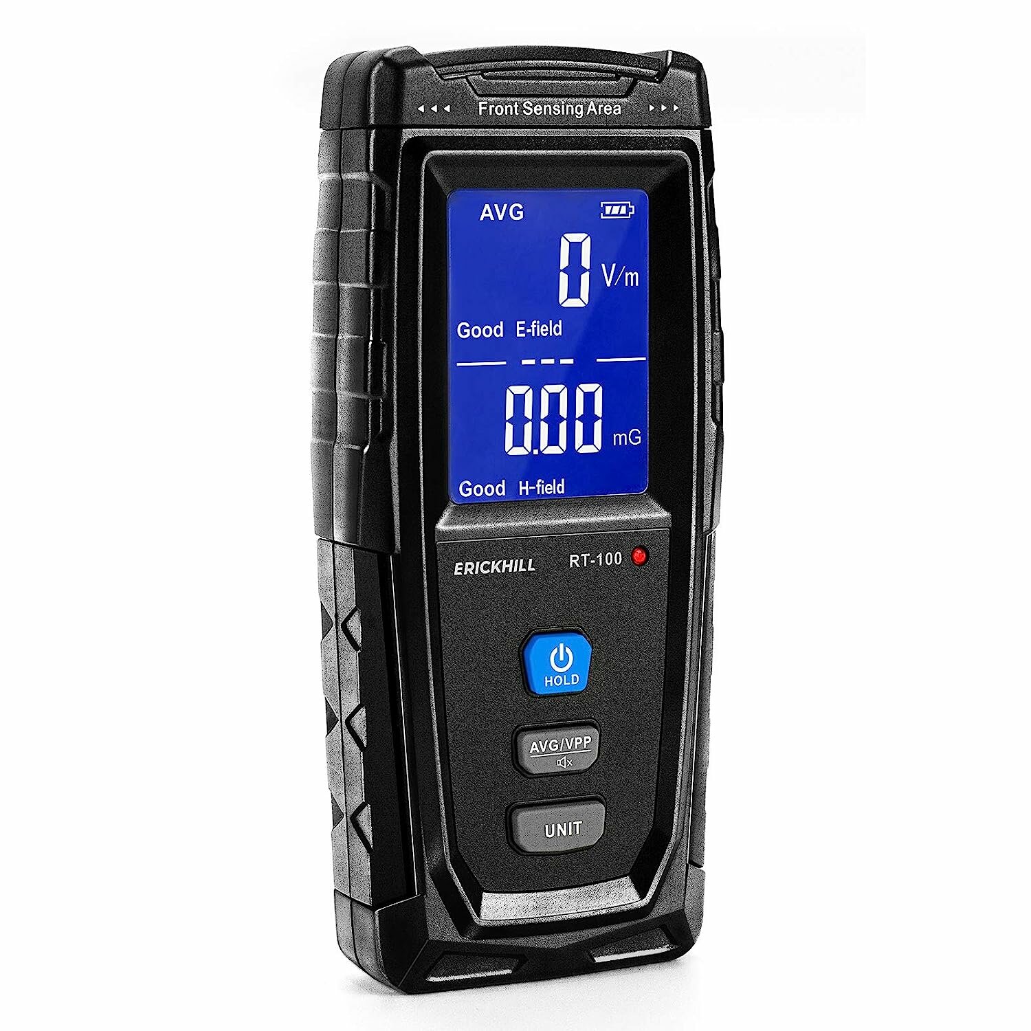 

ERICKHILL Digital EMF Meter Radiation Tester with LCD Display Sound Light Alarm Accurate Magnetic and Electric Field Mea