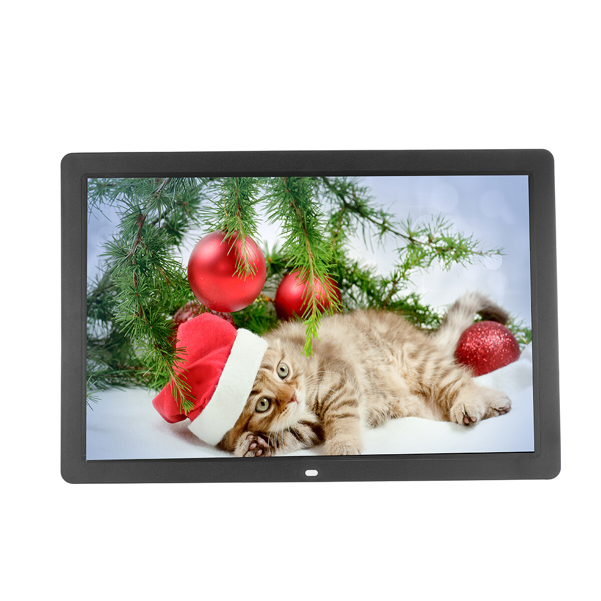 17 Inch 1440x900P 16:9 HD Touch Screen Digital Photo Frame Audio Video Player Support MP3 WMA MPEG4 Format with Remote C