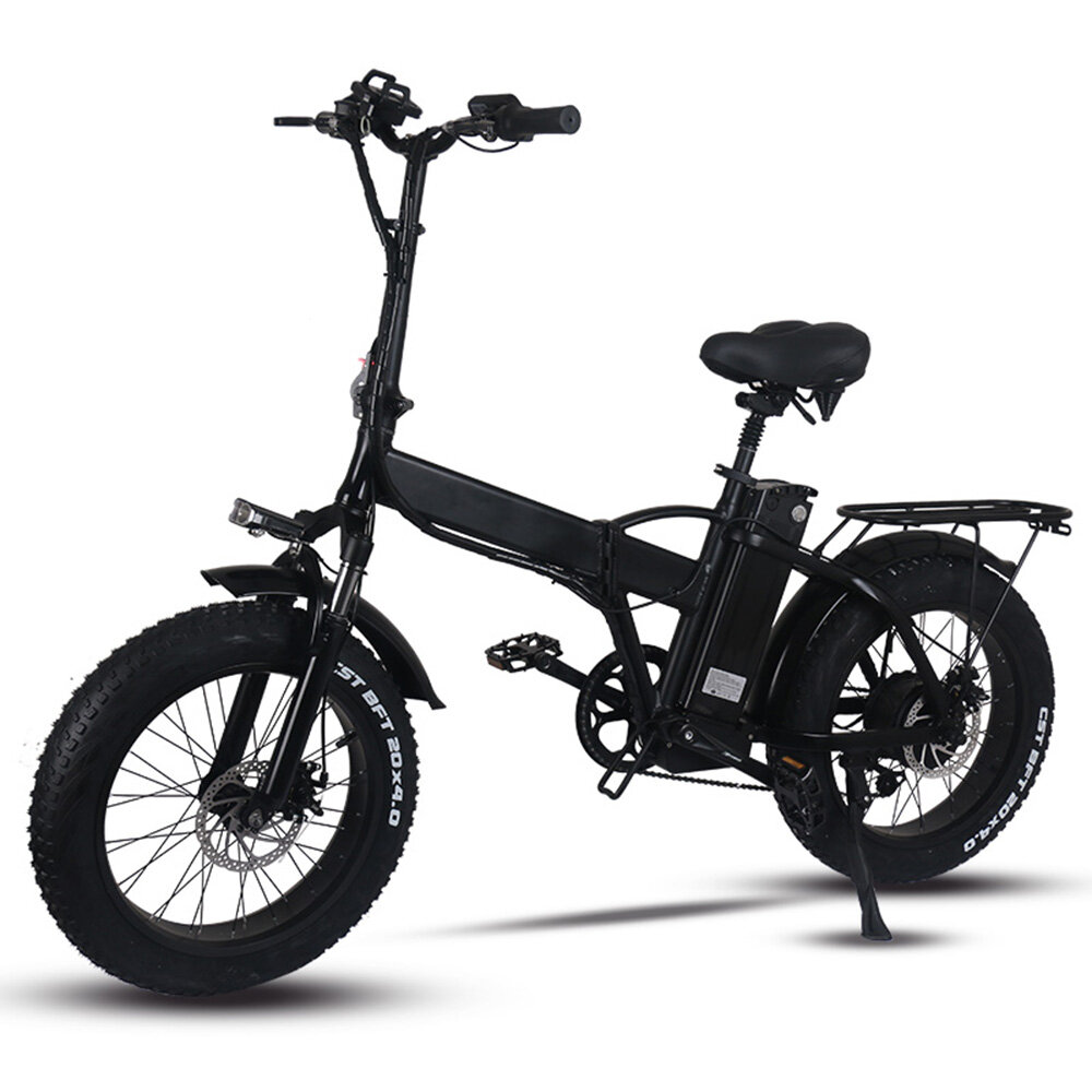 Στα 1,148.35 € από αποθήκη Τσεχίας | [EU DIRECT] Dogebos S600 48V 15Ah 750W 20*4.0 Inch Tire Electric Bicycle 40-80KM Mileage Range 150KG Max Load Electirc Bike