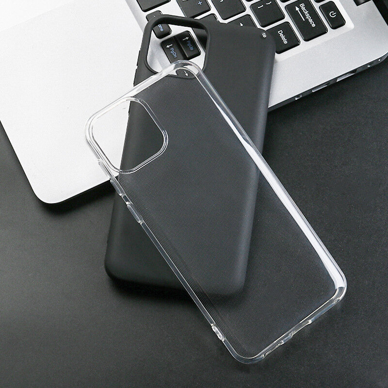 Bakeey voor Ulefone Note 6/ Note 6P Case Ultradunne anti-vingerafdruk niet-gele schokbestendig Soft 