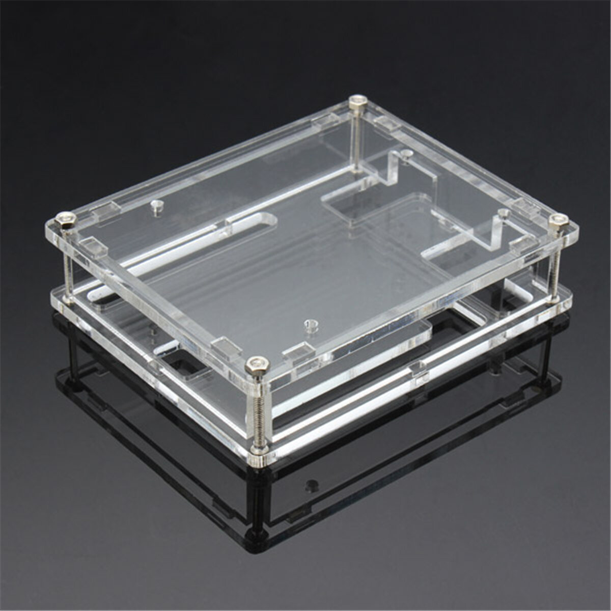 Transparante doos van acrylschaal voor UNO R3-modulebehuizing