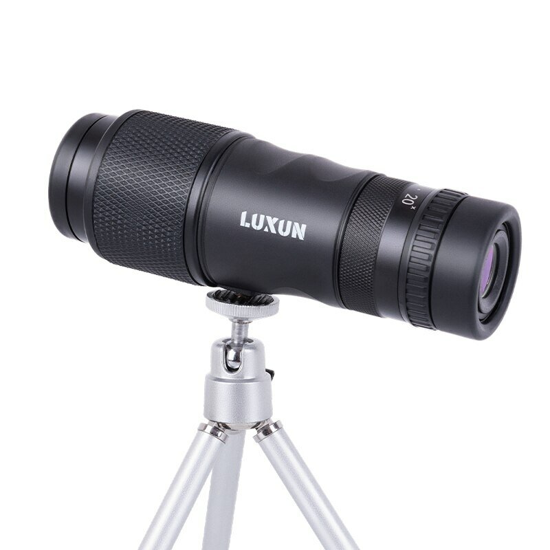 Luxun Hand Held HD Teleskop 8-20x30 Professionella Zoom HD Monokular Kraftfulla Kikare för jakt och camping