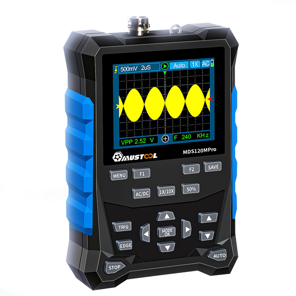 best price,mustool,mds120mpro,120mhz,500ms/s,oscilloscope,3mhz,discount