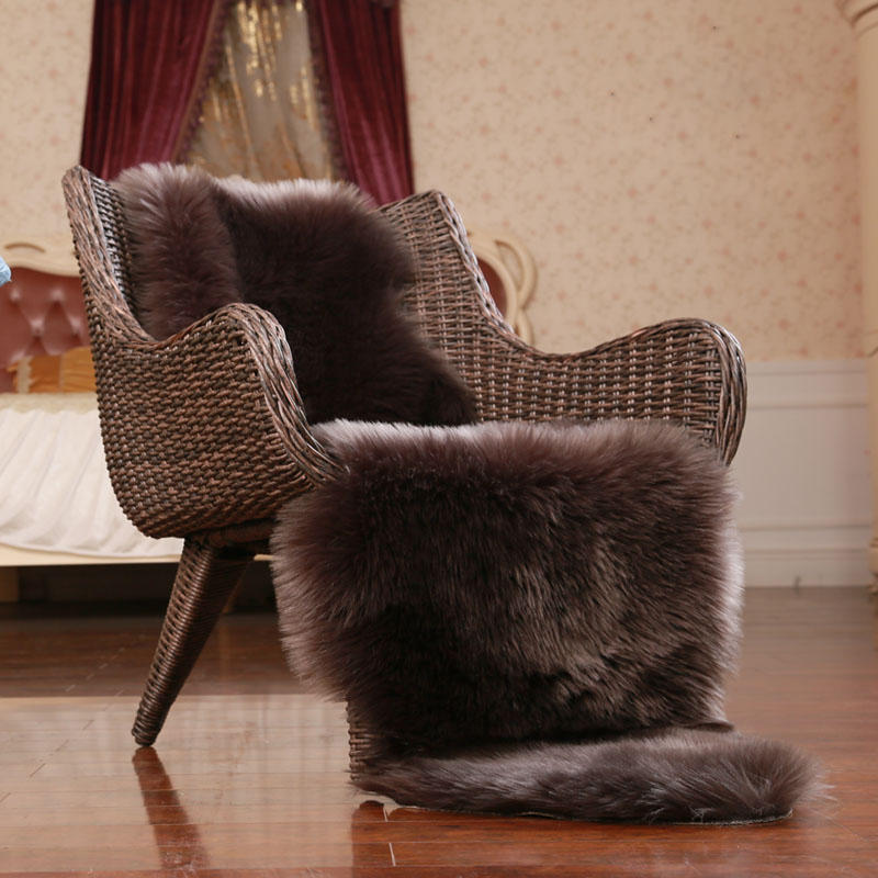 Honana WX-574 Imitation Wool Carpets Home Carpets Fur For Kids Room Living Room Warm Fur Carpets
