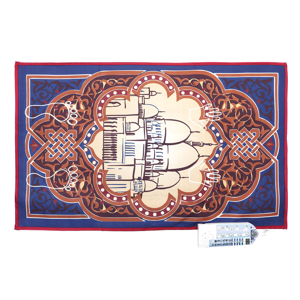 110x70 cm Islamitische Aanbiddingsmat Elektronische Gebedsdeken Smart Worship Deken Elektronische Aa