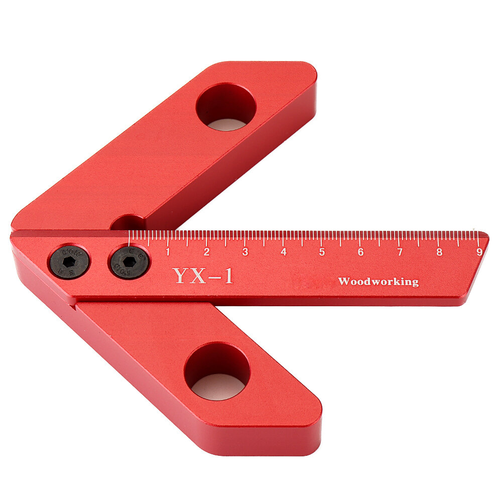 

YX-1/YX-2 Woodworking Aluminum Alloy Center Scriber Finder with Metric Scale Line Caliber Ruler Wood Measuring Scribe To
