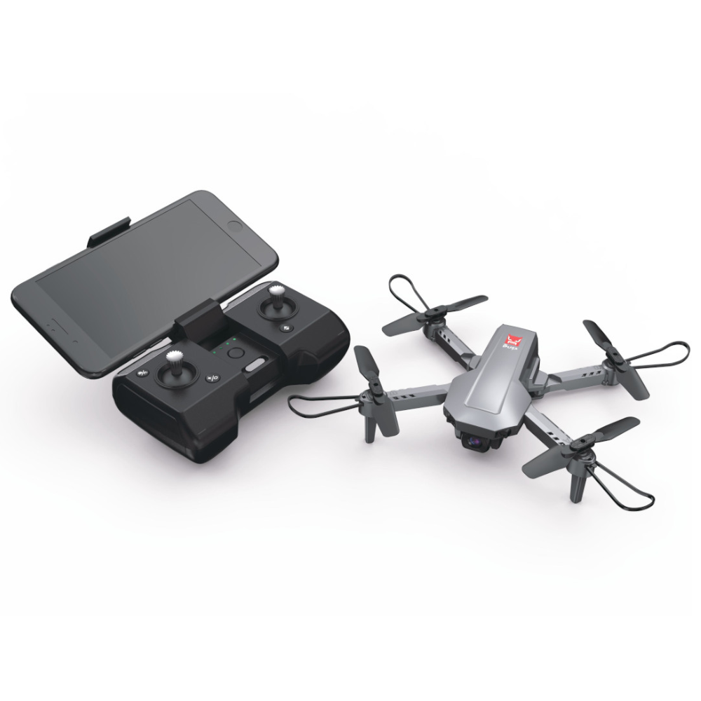 MJX V1 Mini Drone 2.4G WiFi FPV with 4K 1080P Camera Headless Mode Foldable RC Quadcopter Drone RTF