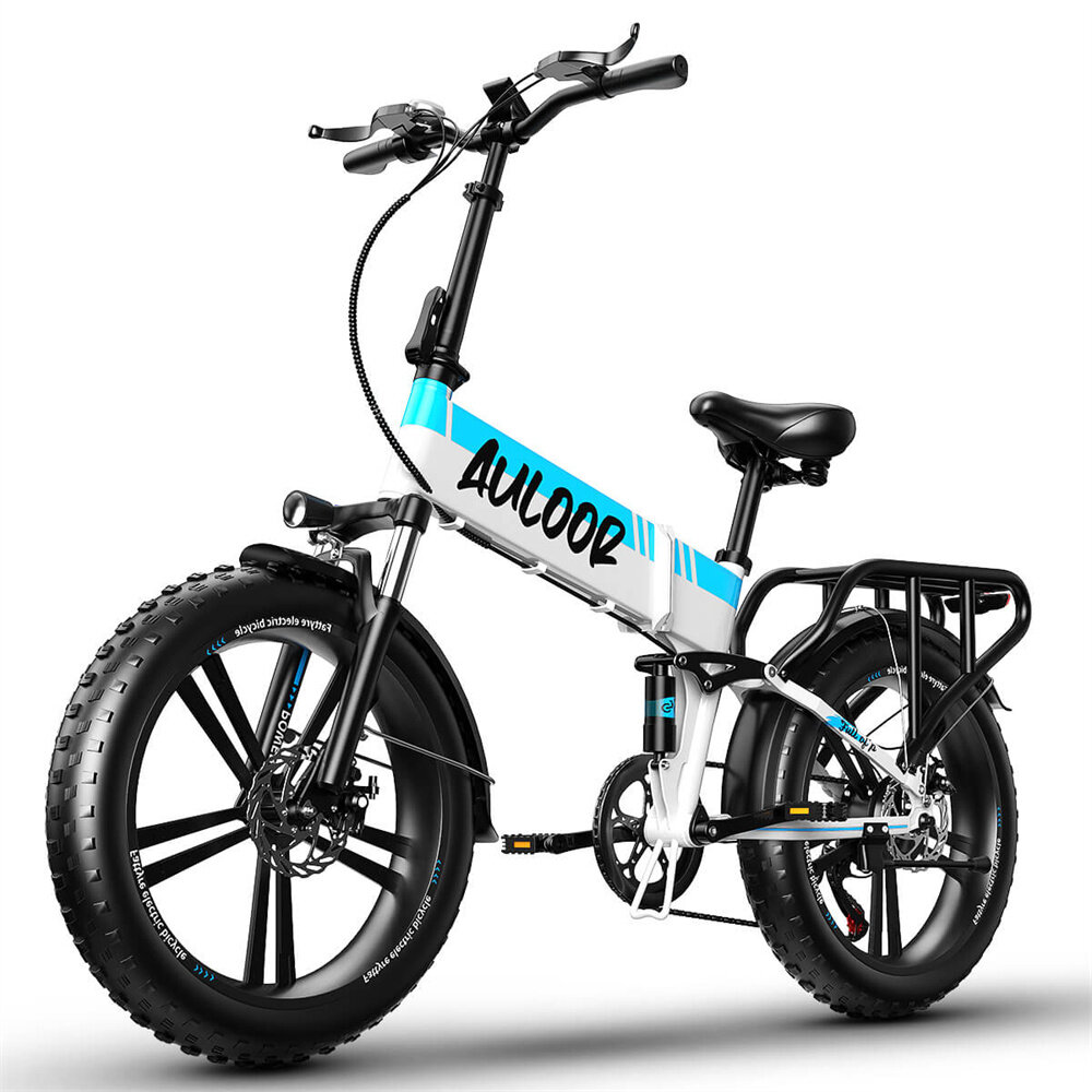 

[USA DIRECT] Auloor HM20 Electric Bike 48V 12.8AH LG Battery 750W Motor 20inch Tires 50-80KM Max Mileage 150KG Max Load