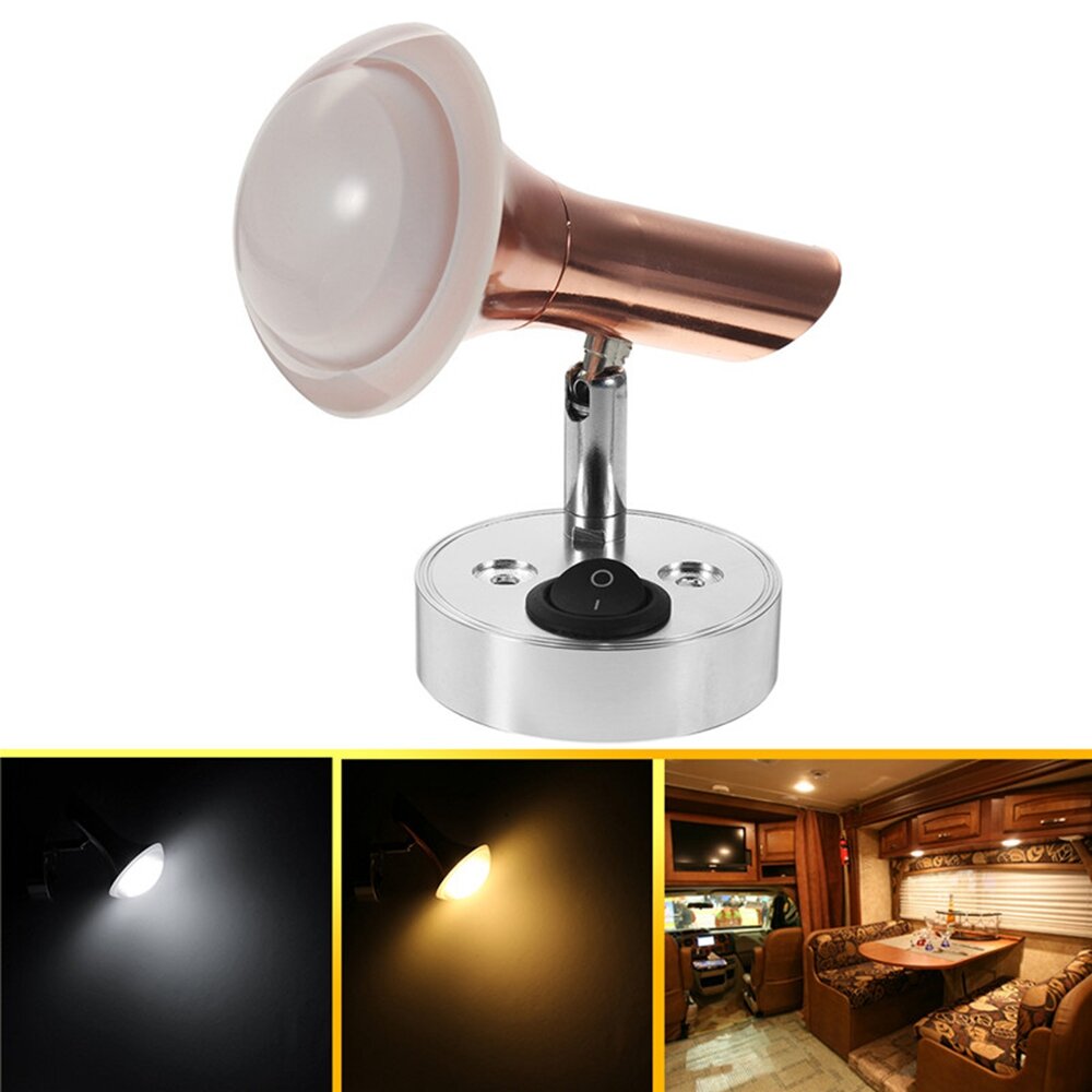 Angle Adjustable LED Reading LightWall Lamp Spot Light Book LightWhite/Warm White