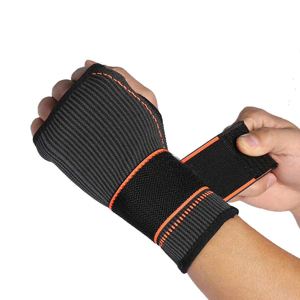 1Pc Adjustable Wrist Support Camping Sports Hand Palm Brace Strap Wraps Hand Prevent Sprains