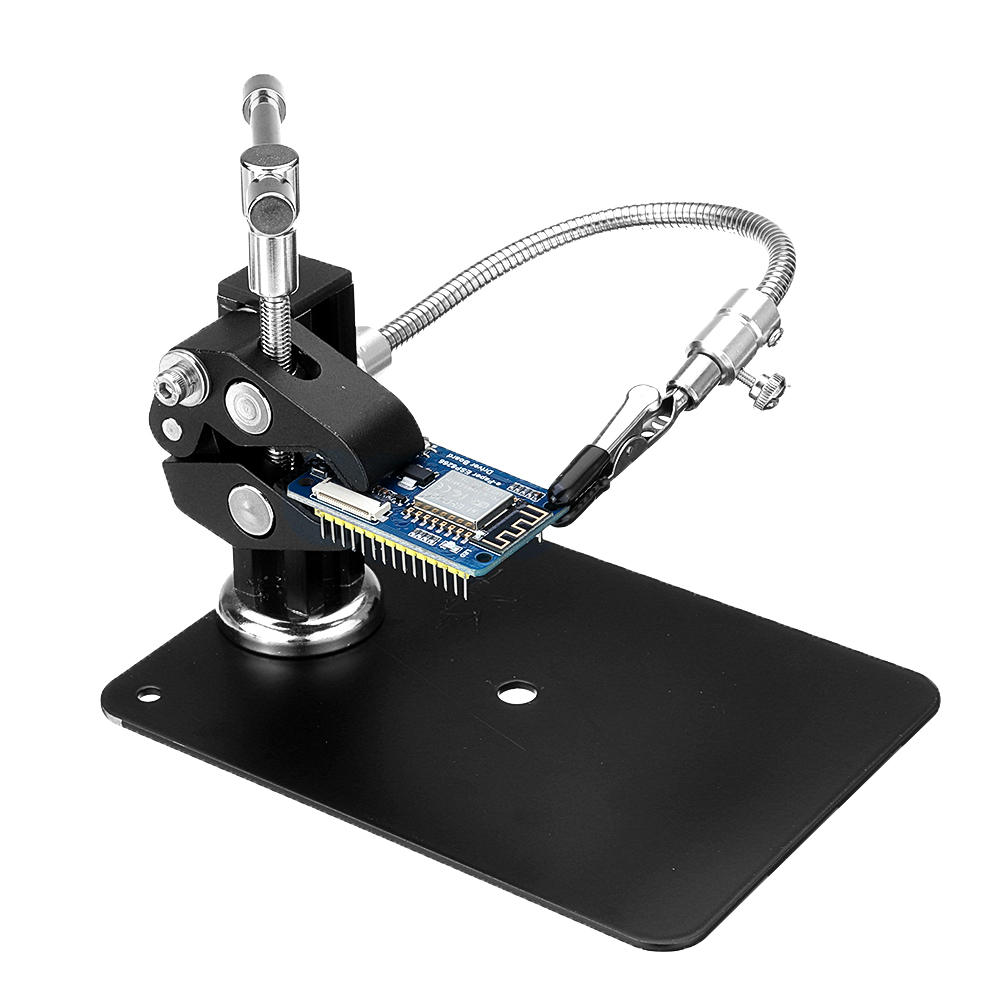 

YP-91 PCB Fixture Soldering Helping Hand Soldering Station Third Hand Tool Soldering Repair Tool with Magnetic 160mm Fle