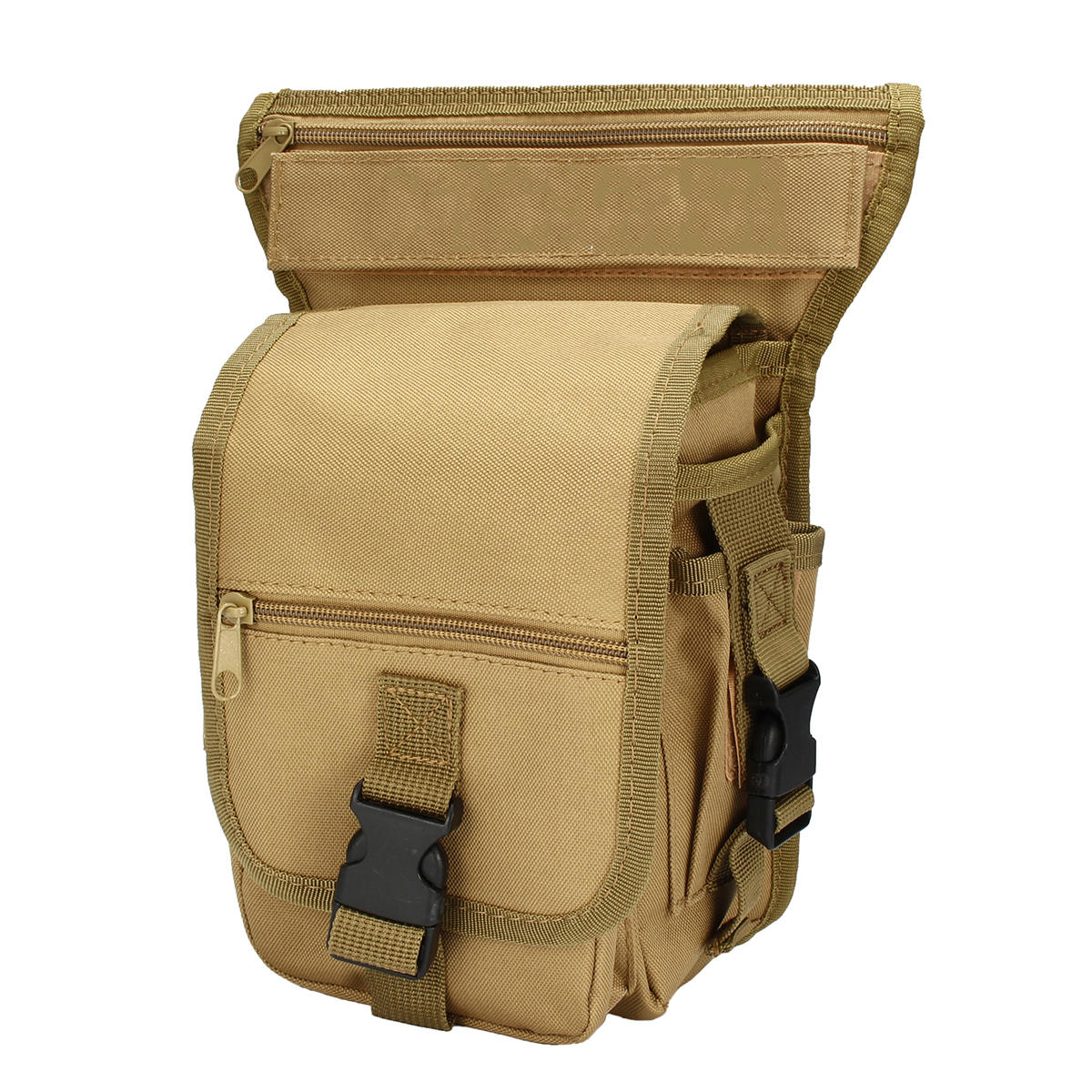 Outdoor Tactical Nylon Waist Bag Drop Leg Pack Belt Sport Pouch