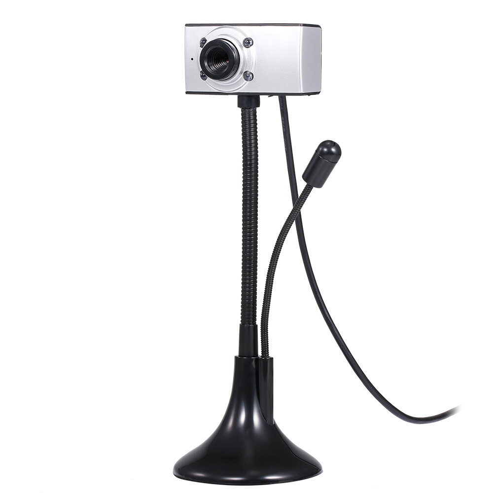 

480P HD Webcam CMOS USB 2.0 Wired Drive-free Computer Web Camera Built-in Microphone Camera for Desktop Computer Noteboo