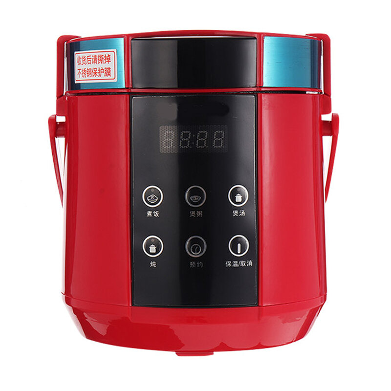 

1.5L Mini Rice Cooker 250W 220V 24 Hours Smart Appointment Food-grade Non-stick Coating Four Functions