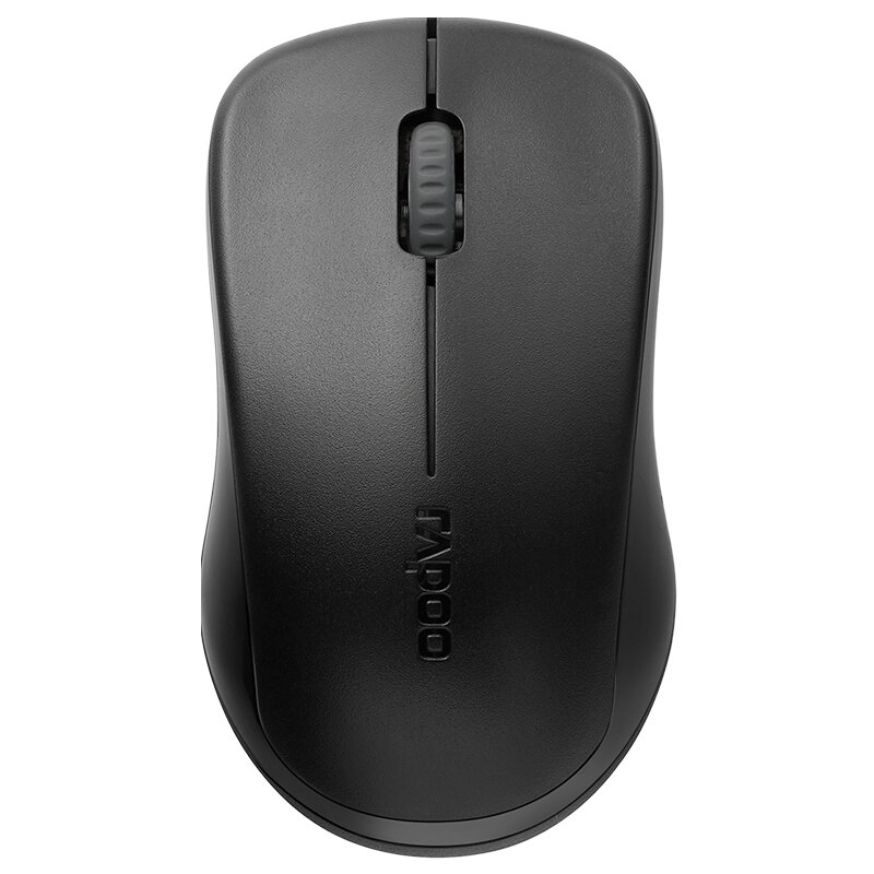 rapoo mouse wireless rapoo 1680 mouse ergonomico 1000 dpi silenzioso 3 pulsanti per macbook cuomputer pc tablet laptop mouse s, black,white