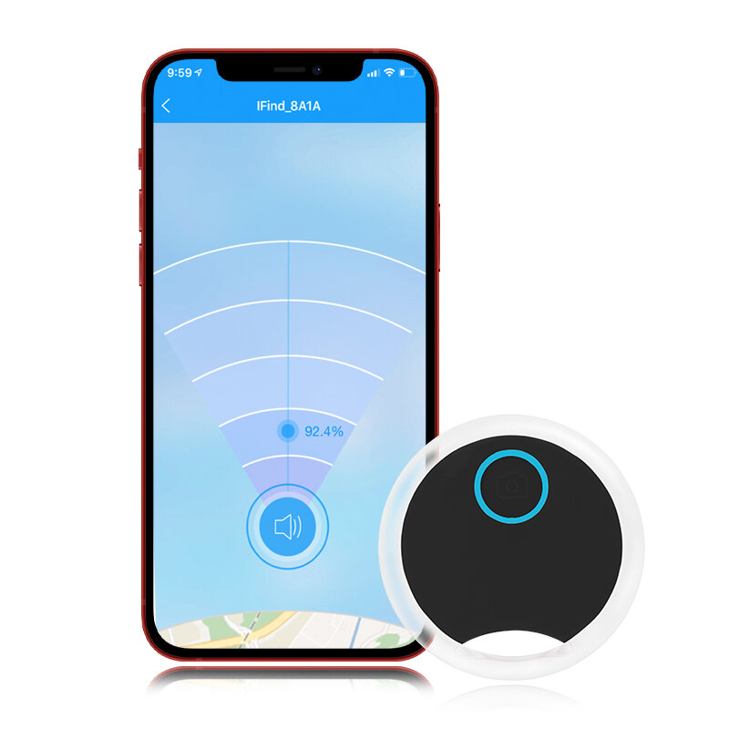 

S8 Key Finder Wireless Locator Tracker Smart Activity Tracker Anti-Lost for Phone Luggage Bag Pet Remote