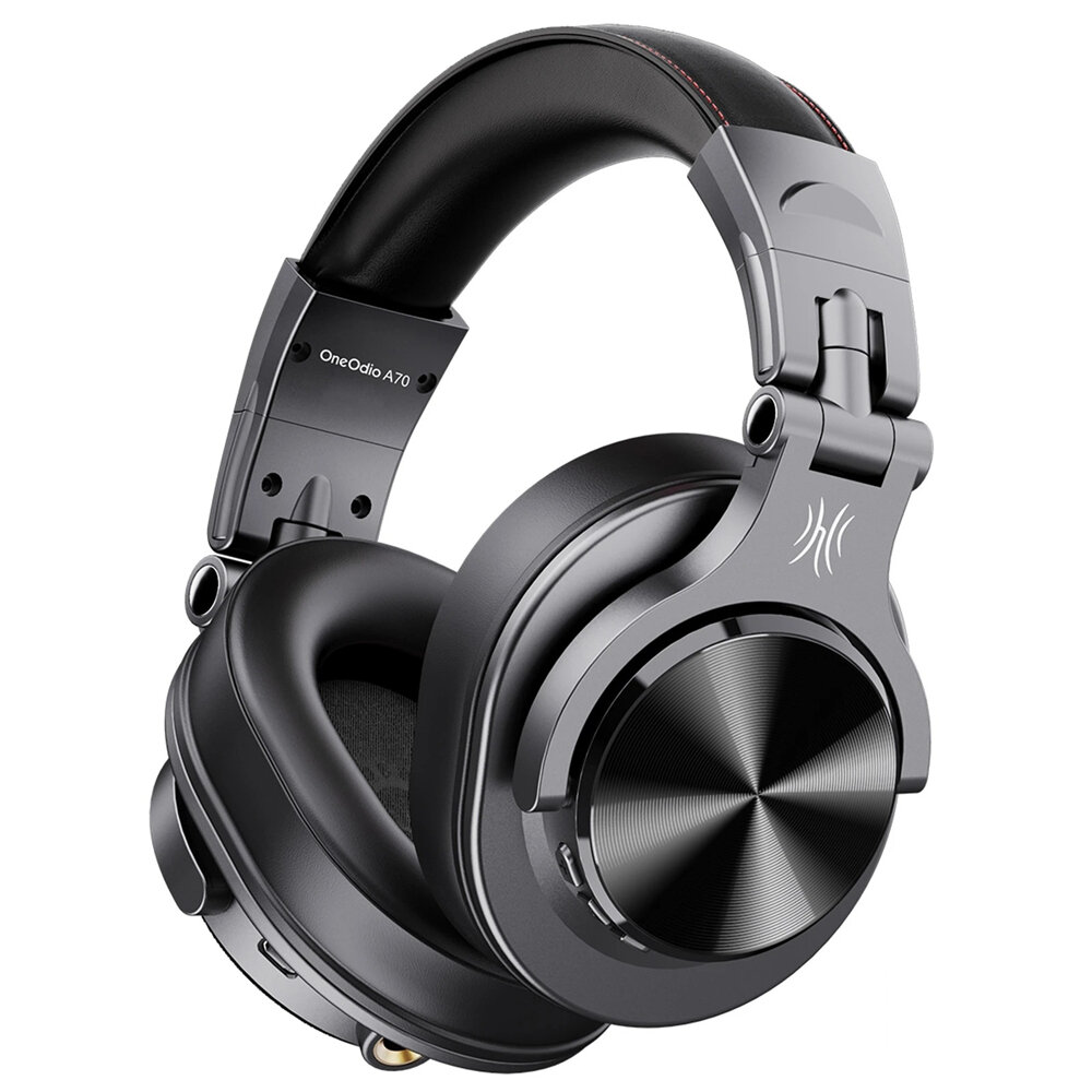 

OneOdio A70 Гарнитура Bluetooth Наушники Hi-Res Audio Professional Studio Монитор DJ Наушники 3,5 мм 6,35 мм Полноразмер