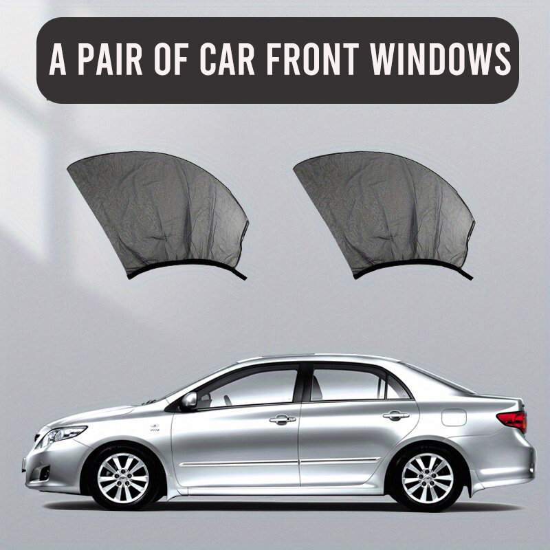 best price,2pcs,car,sun,shade,side,window,curtain,anti,mosquito,mesh,coupon,price,discount