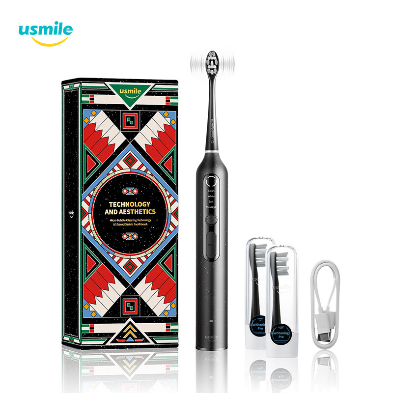 Usmile U3 Micro Bubble Ultrasone Elektrische Tandenborstel Tanden Whitening Sonic IPX7 Waterdicht Sn