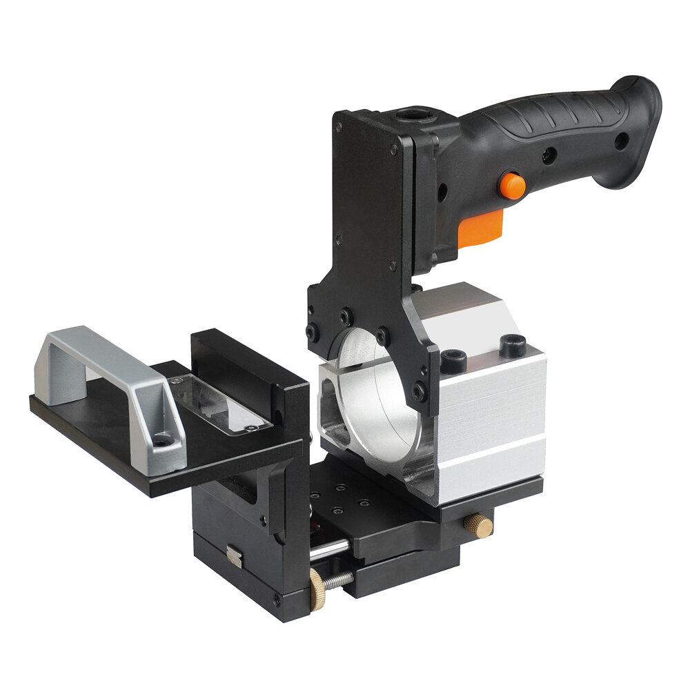 GANWEI 2-In-1 Slotting Adjustable Wood Trimming Machine Holder Eletric Trimmer Holder Bracket for 65