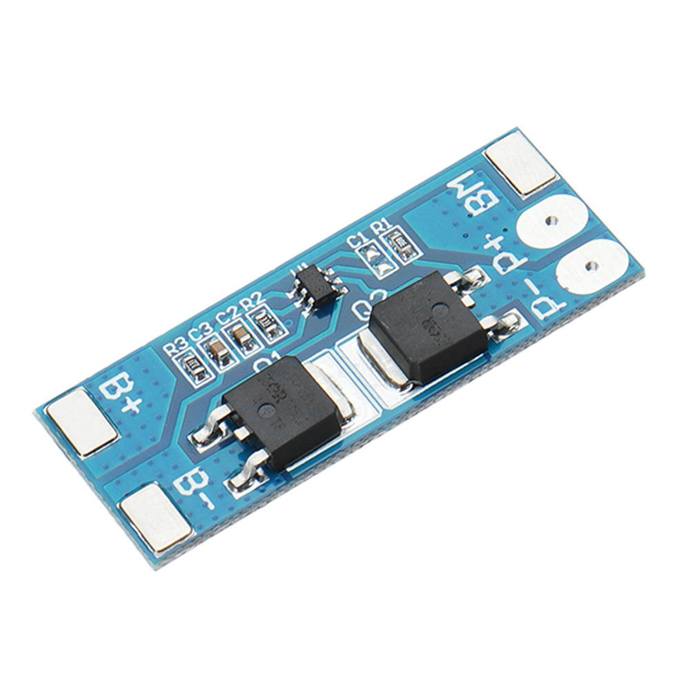 

20pcs 2S 7.4V 8A Peak Current 15A 18650 Lithium Battery Protection Board With Over-Charge Discharge Protection Function
