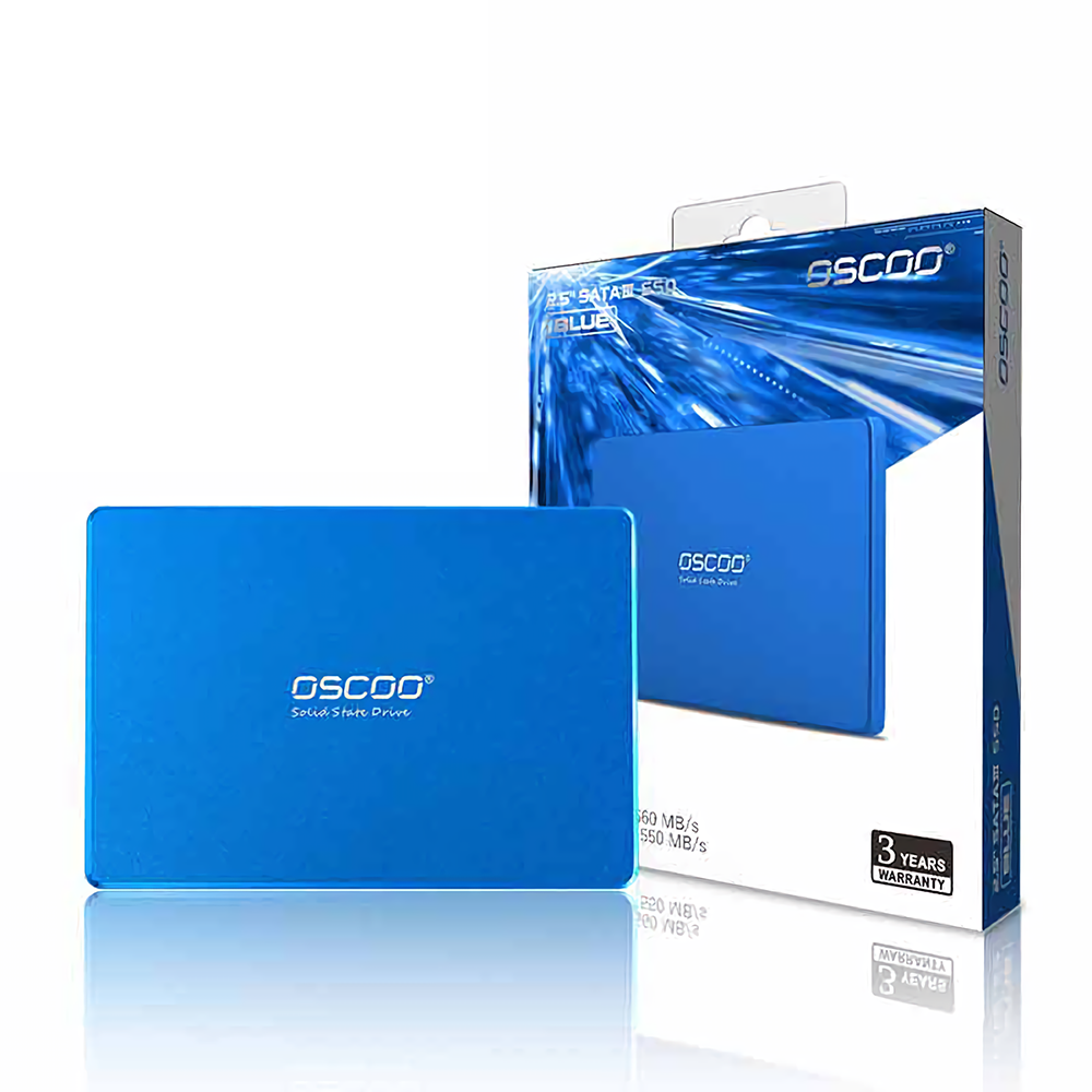 

OSCOO 2,5 дюйма SATA3 SSD 1 ТБ 512 ГБ 256 ГБ 128 ГБ Твердотельный накопитель Высокоскоростной твердотельный диск 6 Гбит