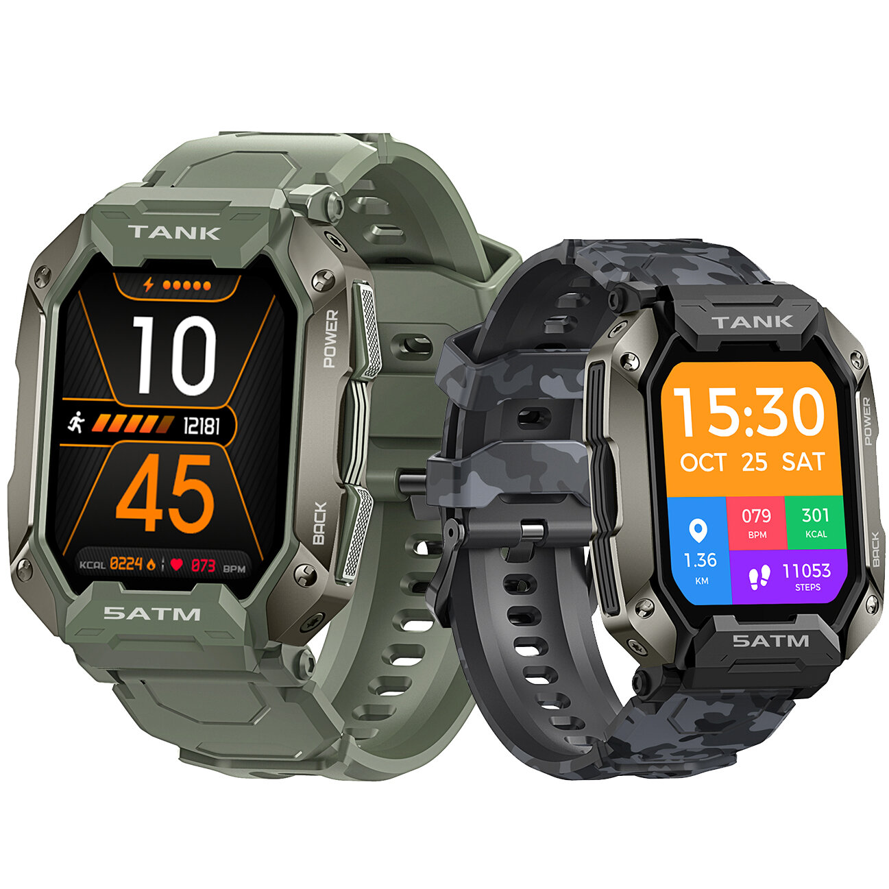 Smartwatch KOSPET TANK M1 za $39.99 / ~173zł