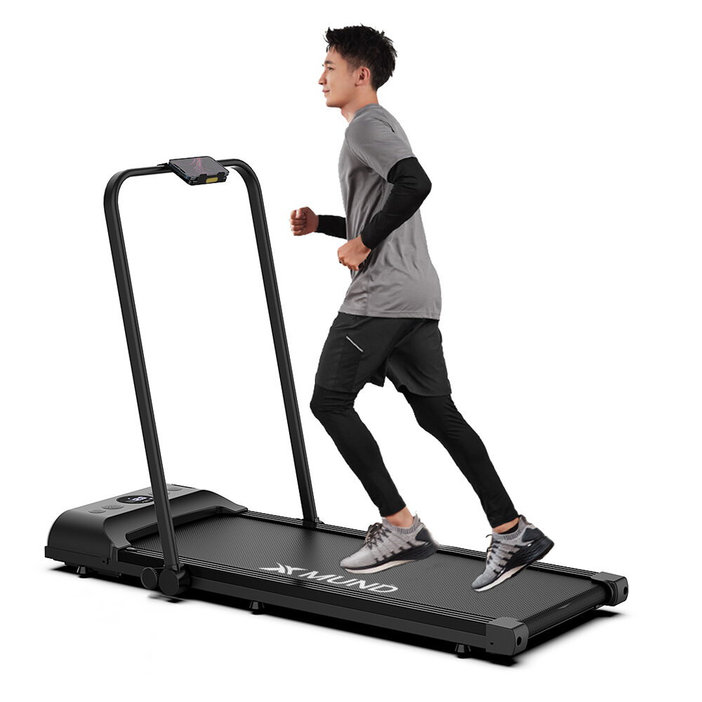 [EU Direct] XMUND XD-T2 Draagbare loopband 12 km/u Running Mode Instelbaar LCD-scherm Smart WalkingPad Gym Home Fitnessapparatuur