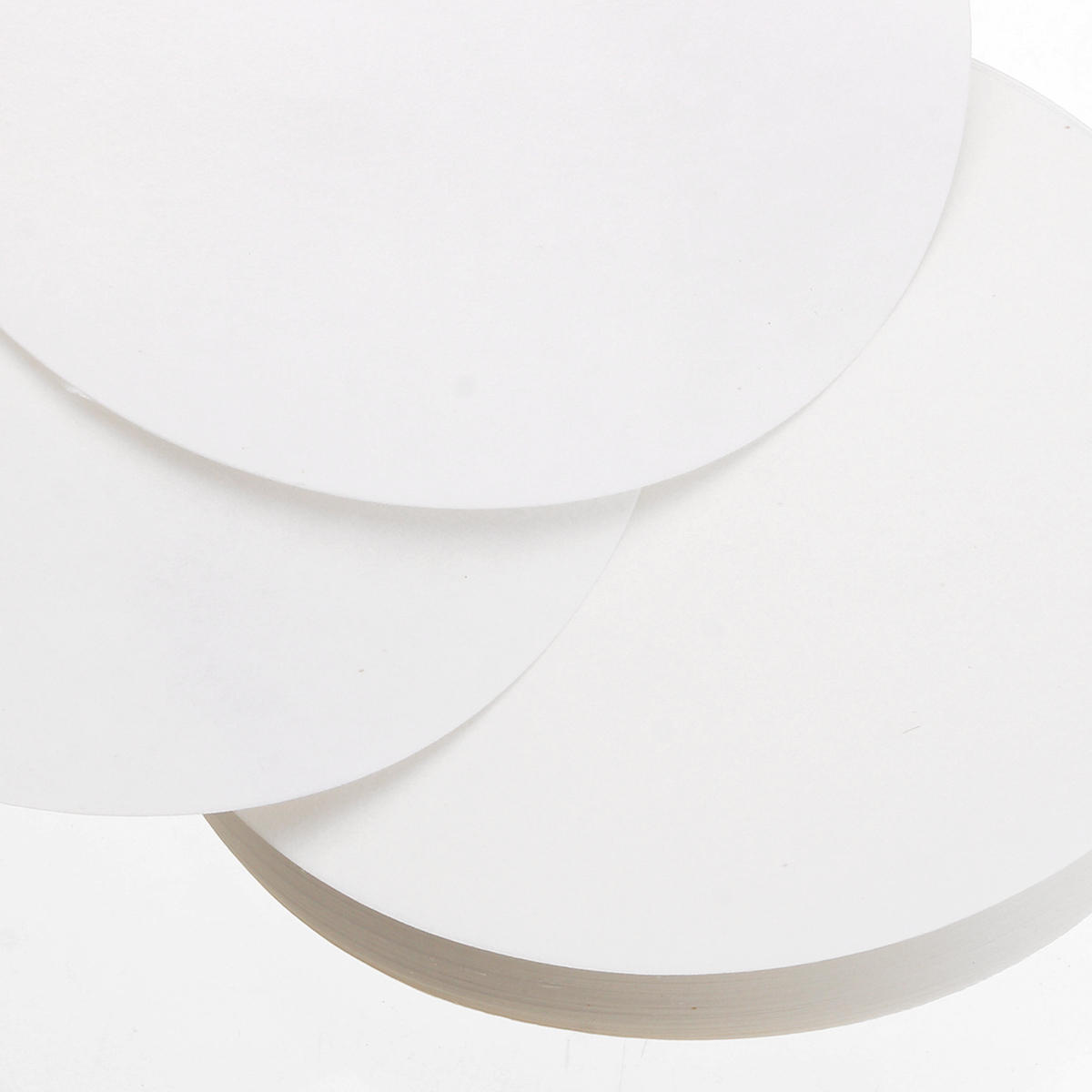 100 Stks / set 7/9/11 / 12.5 / 15/18 cm Kwantitatieve Filter papier Asloze Circulaire Trechter Filte