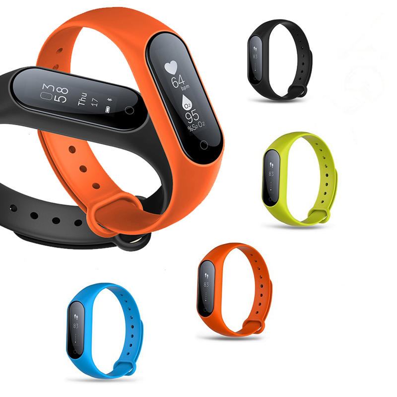 Image of Y2 Plus 0.87 Zoll OLED Blutdruck Herzfrequenz Monitor Schrittzhler Bluetooth Smart Armband