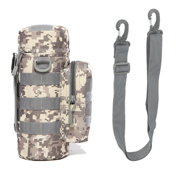 KALOAD AC01 Tactical Water Bottle Belt Adjustable Shoulder Strap Outdoor Hunting Tactical Belt, Banggood  - buy with discount
