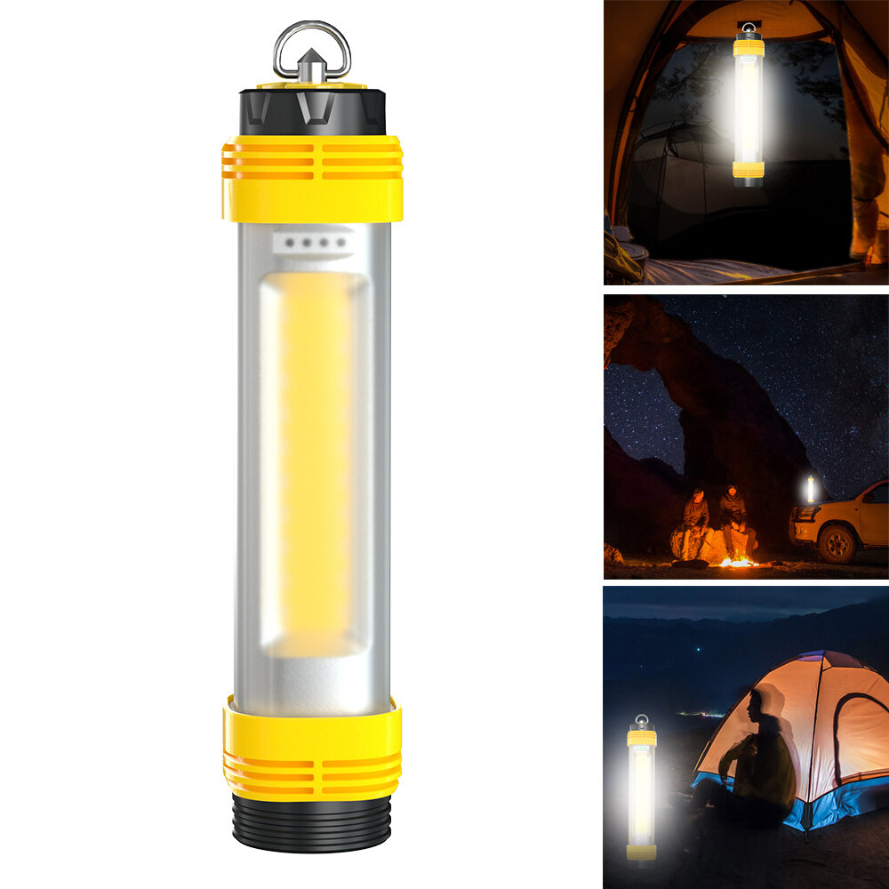 

XANES® X8 XPG + COB Магнит Подвесной Кемпинг Светильник для палатки Рабочий свет Type-C Зарядка LED Фонарик