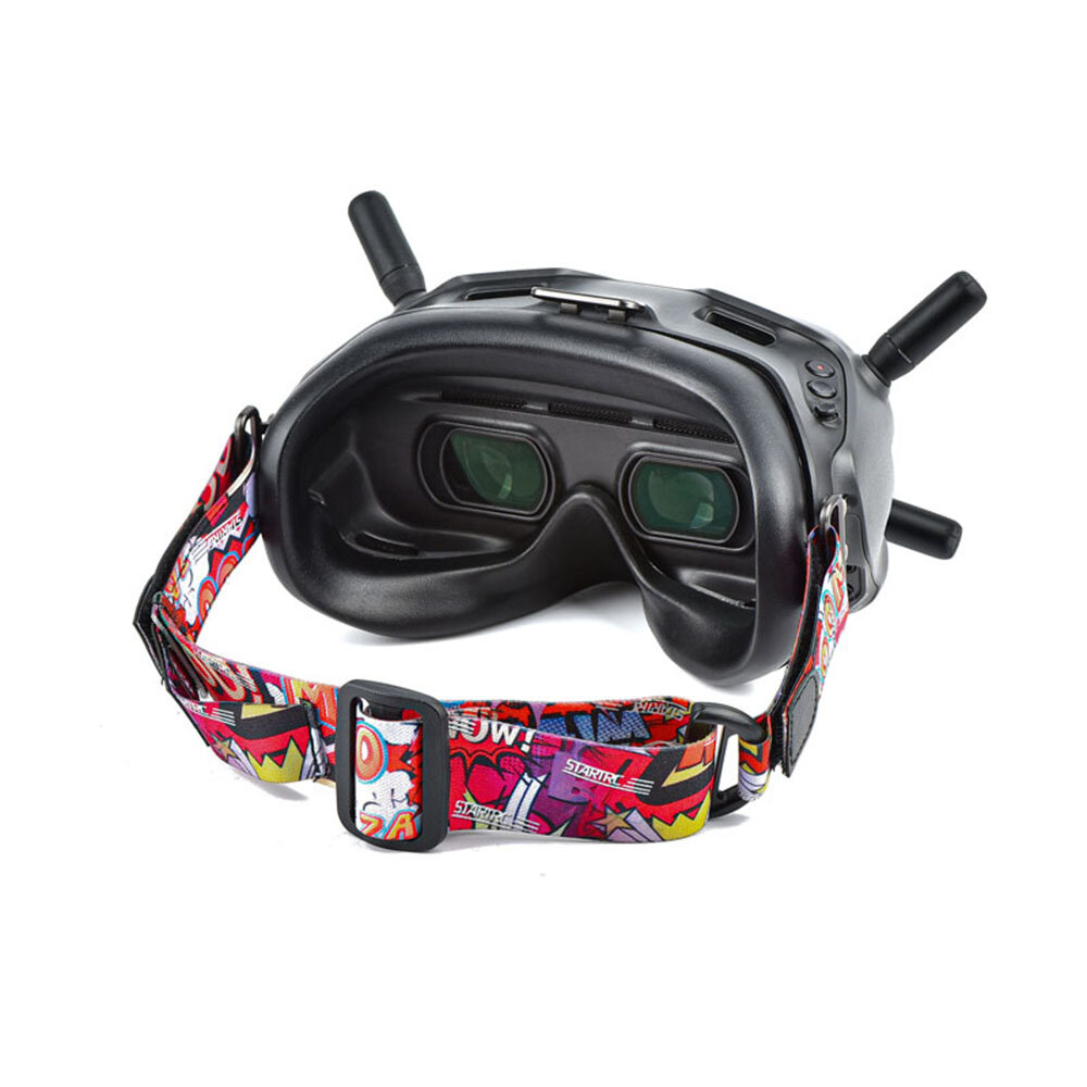 StartRC Red Eleastic Head Strap for FPV Goggles