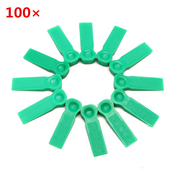100 stuks 6mm witte keramische tegel tegelwerk toegankelijkheid spacer plastic clip