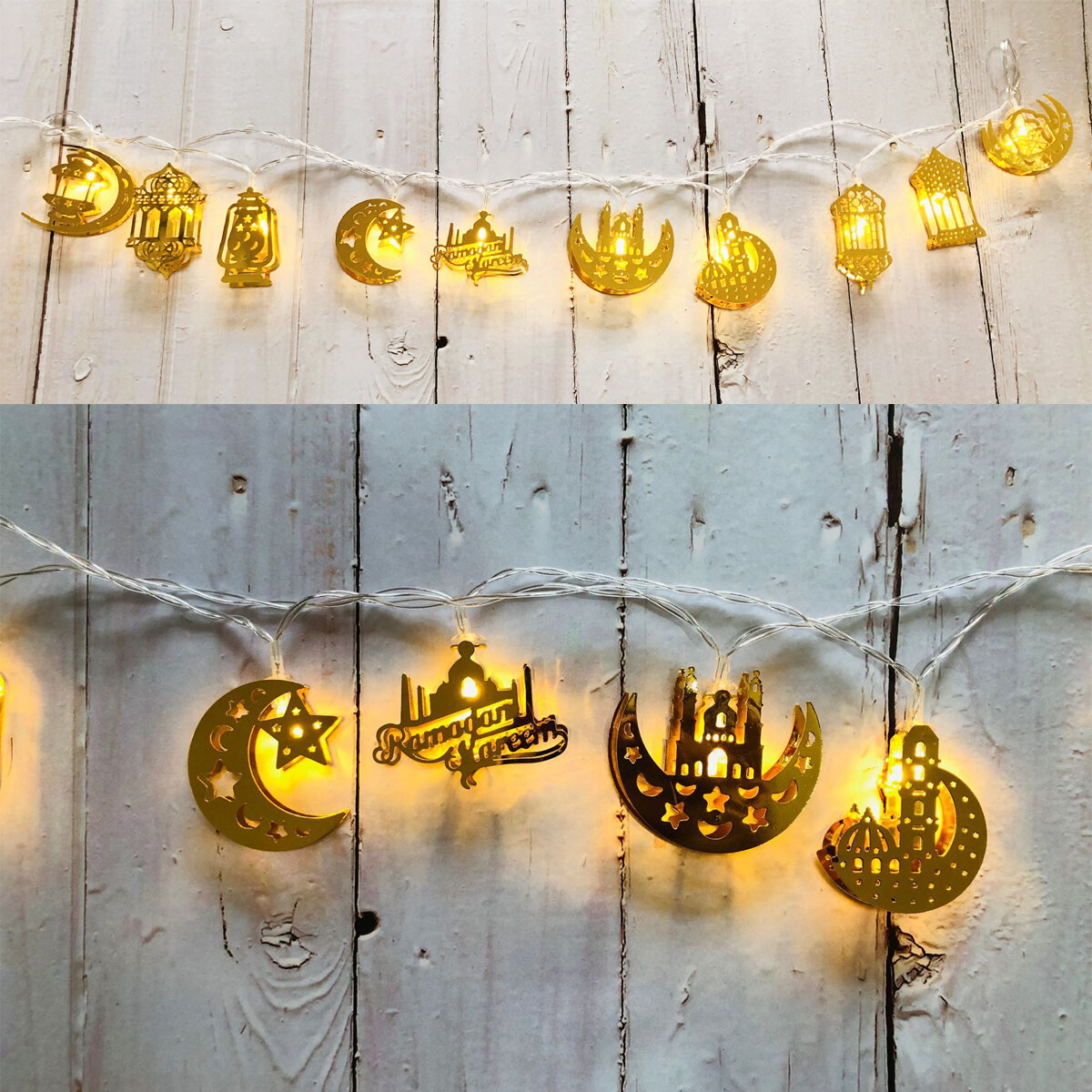

1.65M 3M Ramadan Eid LED Fairy String Light Battery Powered Moroccan Party Hanging Decorative Lamp