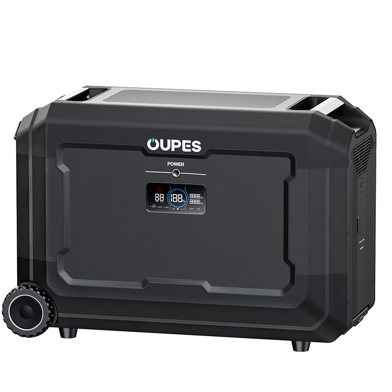 [USA Direct] OUPES S5BAT 5040Wh Portable Stromstation Solar Generator Solarbatterie Notstromversorgung für Zuhause Outdoor-Camping Wohnmobil/Van