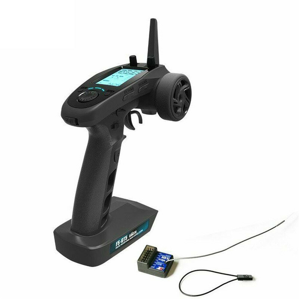 FlySky FS-GT5 2.4G 6CH Remote Controller Transmitter with FS-BS6 Receiver for RC Car Boat