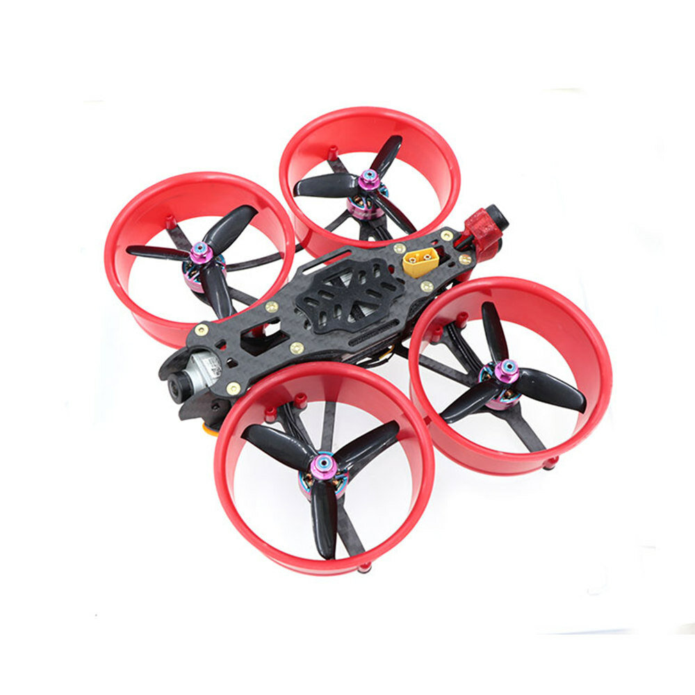 HSKRC Brave HD3 150mm 3K Carbon Fiber 3 Inch Frame Kit Compatible DJI Air Unit for RC Drone