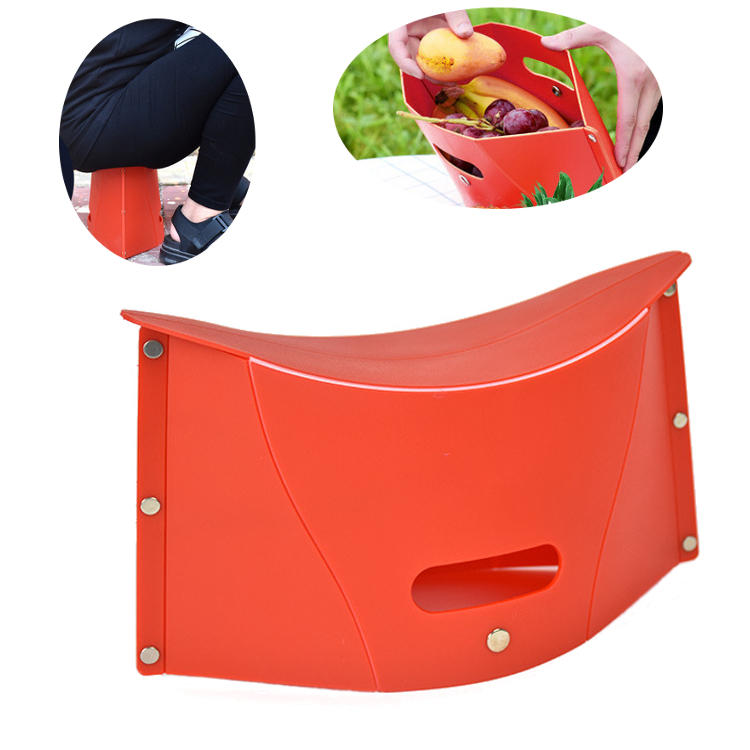 IPRee® ABS Φορητό πτυσσόμενο σκαμπό με τσάντα αποθήκευσης Υπερελαφρές εξαρτήσεις για πεζοπορία και ψάρεμα στη φύση